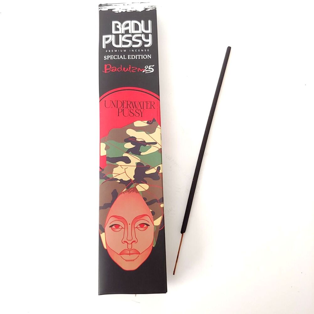 Erykah Badu Badu Pu$$y 1 STICK Incense NO BOX Underwater Pu$$y  Premium Incense